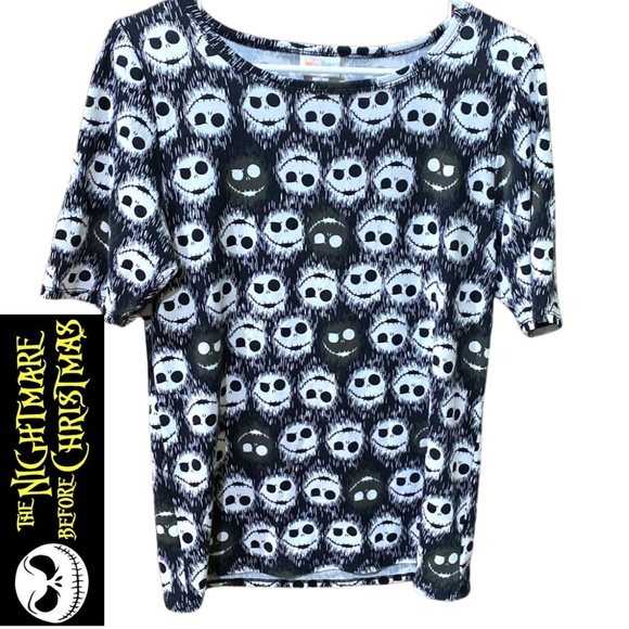 LuLaRoe Tops Lularoe Disney Nightmare Before Christmas Jack